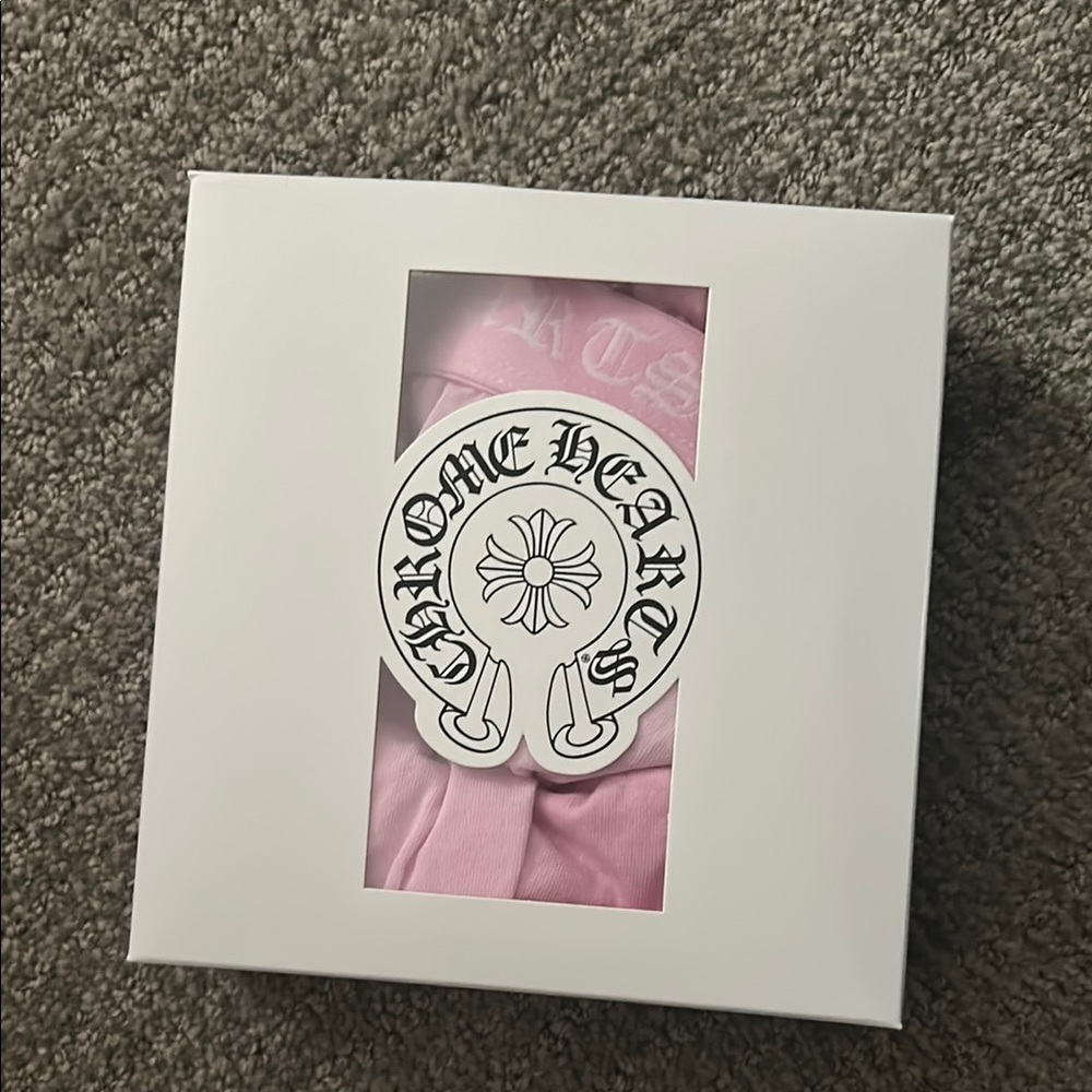 New Chrome Hearts Pink Leggings